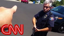 Thumbnail for Cop confrontation goes viral | CNN