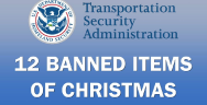 Thumbnail for The TSA's 12 Banned Items of Christmas