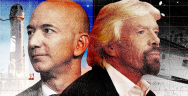 Thumbnail for Bezos, Branson, and the Billionaire-Funded Race To Make Space a Bargain