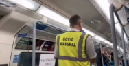 Thumbnail for London UK: this carriage is for vaccinated people only