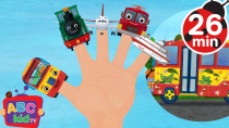 Thumbnail for Finger Family Vehicles (2D) | +More Nursery Rhymes & Kids Songs - CoCoMelon