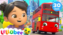 Thumbnail for Wheels On The Bus + More Nursery Rhymes & Kids Songs -Lellobee by CoComelon