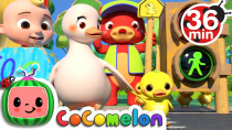 Thumbnail for Traffic Safety Song + More Nursery Rhymes & Kids Songs - CoComelon