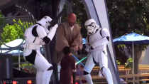Thumbnail for Star Wars Child goes full Sith Lord at Disneyland | ImageCollider