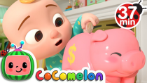 Thumbnail for Piggy Bank Song + More Nursery Rhymes & Kids Songs - CoComelon