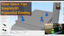 Thumbnail for Slicer Quick Tips - Simplify3D Sequential Printing | Da Hai Zhu