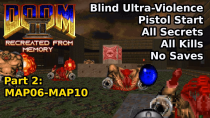 Thumbnail for Doom II But Something's Not Right - Part 2: MAP06-MAP10 (Blind Ultra-Violence 100%) | decino