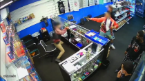 Thumbnail for VIDEO: Gun battle breaks out between store employee and would-be robbers | FOX 11 Los Angeles