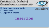 Thumbnail for Cassandra, Video 5 Cassandra data inserting to table | CodingWisdom