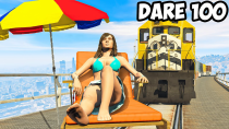 Thumbnail for I Survived 100 Dares In GTA 5 | GrayStillPlays