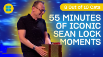 Thumbnail for 55 Minutes of Iconic Sean Lock Moments! | Sean Lock Best Of | 8 Out of 10 Cats | Banijay Comedy