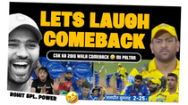 Thumbnail for CSK KA 2010 WALA COMEBACK 😂 ROHIT NE KOOT DIYA 🔥 MI NE POINTS TABLE PALAT DIYA 😱 MI VS CSK 2025 | AB Cricinfo