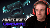 Thumbnail for Minecraft Warden Update is a NIGHTMARE! | PewDiePie