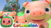 Thumbnail for Three Little Pigs | CoComelon Nursery Rhymes & Kids Songs | Cocomelon - Nursery Rhymes