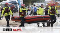 Thumbnail for Spain floods death toll rises above 200 | BBC News