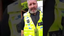 Thumbnail for Police PEEL off 'hate crime' golliwog stickers from angry mans van! | Martin Costello News