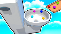 Thumbnail for Flushing MARBLES Down The Toilet RACE! - Marble World | Dapper