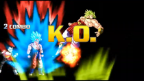 Thumbnail for Vegeta (SSB), Goku (SSB Kaioken) vs Broly (Legendary Super Saiyan)