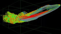 Thumbnail for Space Shuttle 10 billion voxel CFD on 8x 64GB GPUs | ProjectPhysX