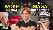 Thumbnail for 1 Liberal vs 100 Trump Supporters | Ep 61
