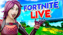 Thumbnail for 🔴 LIVE FORTNITE: Face Reveal If I Get Eliminated😳 | Littlest Snail Gaming
