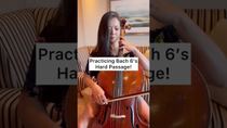 Thumbnail for Practicing the Hardest Bach Cello Phrase! | Wendy Law