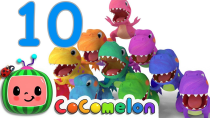Thumbnail for Dinosaurs T-Rex Number Song | CoComelon Nursery Rhymes & Kids Songs | Cocomelon - Nursery Rhymes