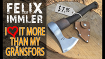 Thumbnail for How to transform a 8 dollar hardware store splitting hatchet into a outstanding carving axe ! | Felix Immler