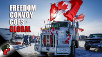 Thumbnail for Freedom Convoy Goes Global: Big Government Extremists Panic | Grunt Speak Shorts