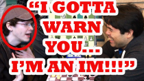 Thumbnail for GM Hikaru LAUGHS At New Hustler's IM Warning! GM Hikaru vs Pete | Coffee Chess