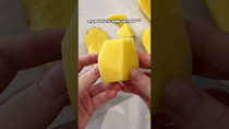 Thumbnail for How to cut a potato! #shorts | Guma Cook