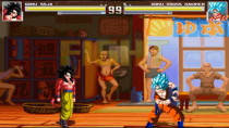 Thumbnail for Goku (Super Saiyan 4) vs Goku (SSGSS Kaioken) - MUGEN (Gameplay) S2 • E28