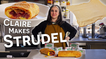 Thumbnail for Claire Saffitz’s Cherry Strudel Recipe – Flaky & Delicious | Dessert Person