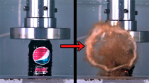Thumbnail for What Happens if You Crush a Soda Can Under Water with Hydraulic Press? | Hydraulic Press Channel