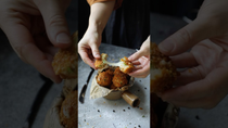 Thumbnail for Crispy Cheesy Potato Balls😋 #food | Turkuaz Kitchen