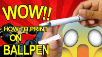 Thumbnail for WATCH! PEN PRESS How to Print on PEN!!? Using Inkjet Printer! *No Need for Very Expensive Machines* | PaptradeTV
