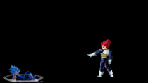 Thumbnail for Vegeta (Super Saiyan Blue) vs Vegeta (SSG) - Dragon Ball Super - M.U.G.E.N.