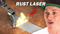 Thumbnail for WE TEST $1 Rust Removal vs $50,000 Rust Laser | Donut Media