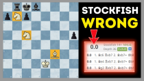 Thumbnail for Stockfish Can't Solve This Chess Puzzle 😮 | Chess Vibes