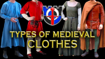Thumbnail for Most common types of MEDIEVAL CLOTHES or garments: MEDIEVAL MISCONCEPTIONS | Shadiversity