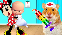 Thumbnail for 🔴 [LIVE] Best Funny Videos 😍 30 minutes  Funniest FAKE Doctor Hamster Check Up Baby Boss | Life Of Pets HamHam