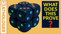 Thumbnail for I Built an Original One-Glance Proof from Dice | Mathologer