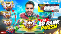 Thumbnail for Happy Holi | Rank Push Fun Stream | Grandmaster Top 100 | Free Fire Max Live On Phone | Boss Army