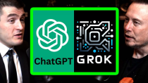 Thumbnail for Elon Musk on xAI Grok vs OpenAI GPT | Lex Clips