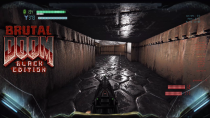 Thumbnail for Brutal Doom Black Edition 3.35 [Rain, Parallax, Visor, Relighting] - Enhanced E1M9 | 4K/60 | IIRaZZoRII