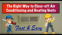 Thumbnail for The Proper Way to Close-off Air Conditioning and Heating Vents | John Disque
