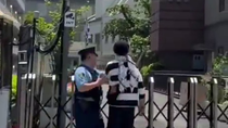 Thumbnail for Japanese chef Chikahiro Naoya has been protesting the Israeli Embassy in Tokyo every day. 