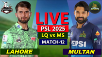 Thumbnail for PSL Live: Lahore Qalandars vs Multan Sultans, 12th Match | LQ vs MS Live | Scores & Commentary | Cric Axis 