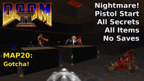 Thumbnail for Doom II - MAP20: Gotcha! (Nightmare! 100% Secrets + Items) | decino