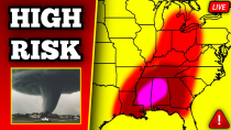 Thumbnail for 🔴 BREAKING Major Tornado Outbreak Coverage - Violent Tornadoes Likely - With Live Storm Chasers | Max Velocity - Severe Weather Center